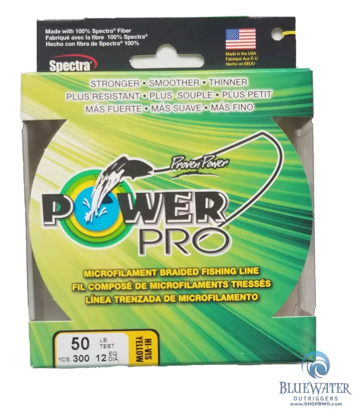 Power Pro Hi-Vis Yellow Line 50lb 300yds