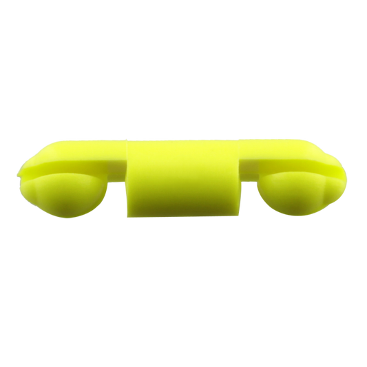 Scotty 108 Black/Yellow Stopper Beads
