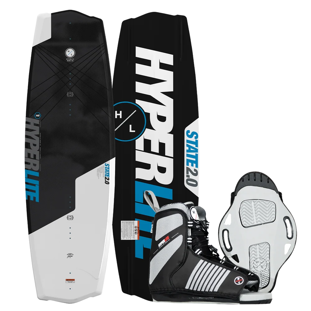 Hyperlite State 2.0 Wakeboard w/Remix boots